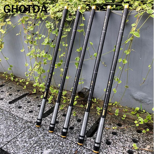 boat fishing rods gda carbon fiber pesca stream hand pole ultralight superhard 3.6/4.5/5.4/6.3/7.2m
boat fishing rods gda carbon fiber pesca stream hand pole ultralight superhard 3.6/4.5/5.4/6.3/7.2m