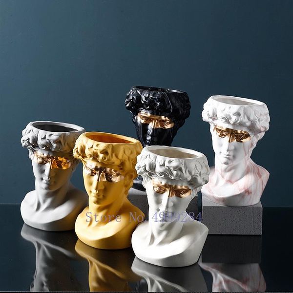 vases ceramics vase human head david abstract golden marbling modern home decoration accessories flower arrangement gold
vases ceramics vase human head david abstract golden marbling modern home decoration accessories flower arrangement gold
