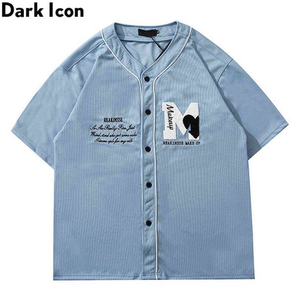 letters embroidery baseball shirt men mesh material jersey shirts hip hop shirt outerwear clothing 3colors 210603, White;black
letters embroidery baseball shirt men mesh material jersey shirts hip hop shirt outerwear clothing 3colors 210603, White;black