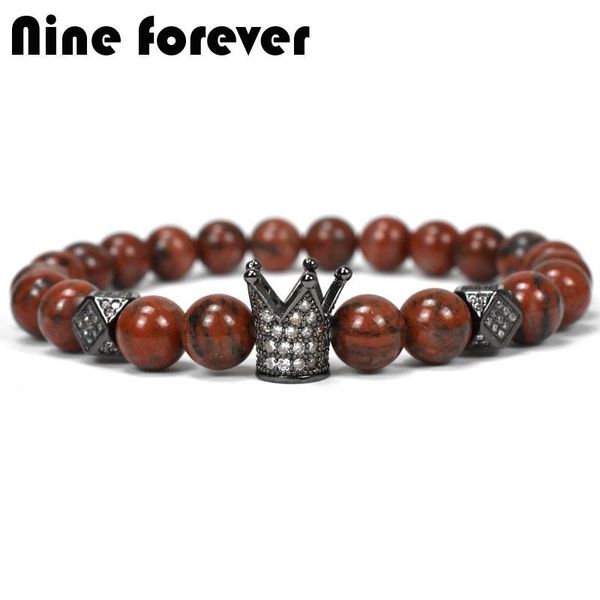 charm bracelets nine forever natural stone beads crown bracelet men jewelry hammer for women pulseira masculina erkek bileklik, Golden;silver
charm bracelets nine forever natural stone beads crown bracelet men jewelry hammer for women pulseira masculina erkek bileklik, Golden;silver