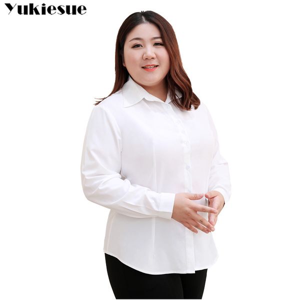 summer women's shirt blouse for women blusas womens and blouses office work wear shirts ladie's plus size 5xl-10xl 210518, White
summer women's shirt blouse for women blusas womens and blouses office work wear shirts ladie's plus size 5xl-10xl 210518, White