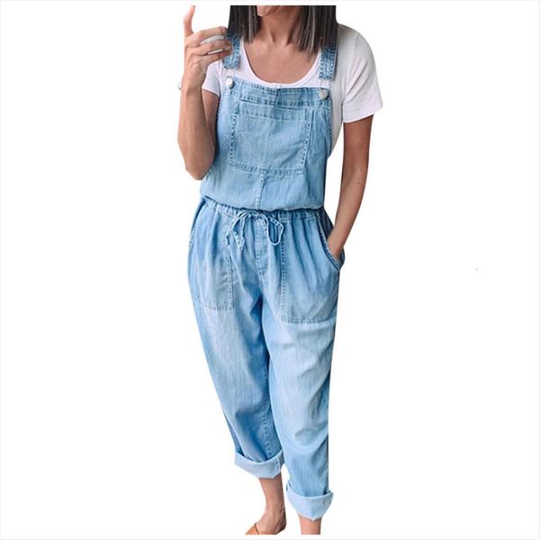 denim overalls trousers fashion sleeveless women jean waist tie straps casual jumpsuit yl5, Blue
denim overalls trousers fashion sleeveless women jean waist tie straps casual jumpsuit yl5, Blue
