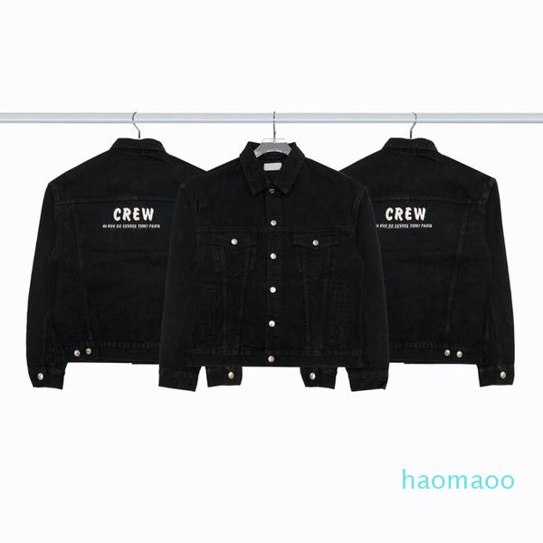 designer-21ss mens womens denim jackets balancai casual winter coats branded fashion luxe mans jacket stylist outwear clothes, Black;brown
designer-21ss mens womens denim jackets balancai casual winter coats branded fashion luxe mans jacket stylist outwear clothes, Black;brown