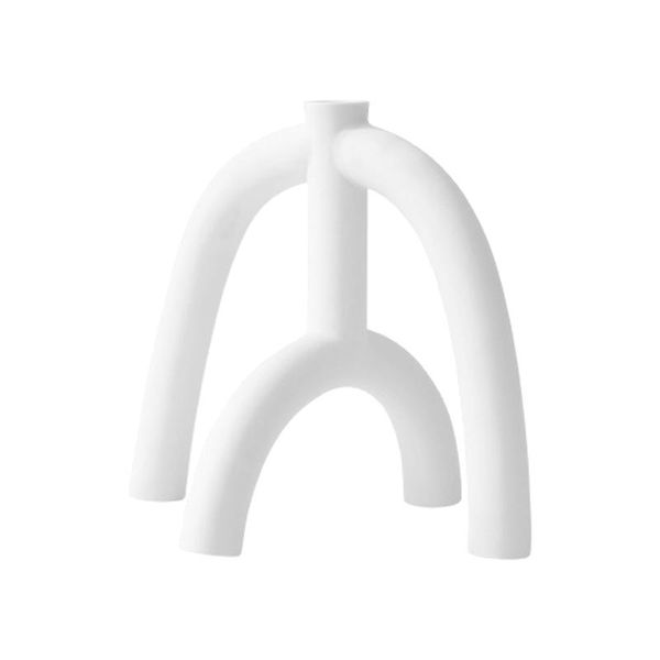 fragrance lamps 1pc creative design ceramic candlestick romantic candleholder adornment (white)
fragrance lamps 1pc creative design ceramic candlestick romantic candleholder adornment (white)