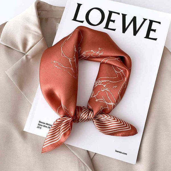scarves silk women's versatile spring and autumn square mulberry silk thin decorative warm korean small scarf, Blue;gray
scarves silk women's versatile spring and autumn square mulberry silk thin decorative warm korean small scarf, Blue;gray