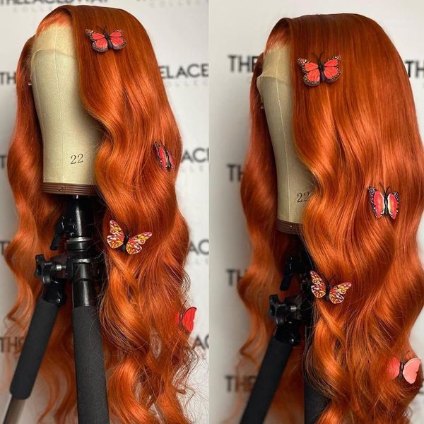 orange ginger color 13x4 lace front wigs pre plucked brazilian wavy human hair wig 180% density remy glueless for women1, Black;brown
orange ginger color 13x4 lace front wigs pre plucked brazilian wavy human hair wig 180% density remy glueless for women1, Black;brown
