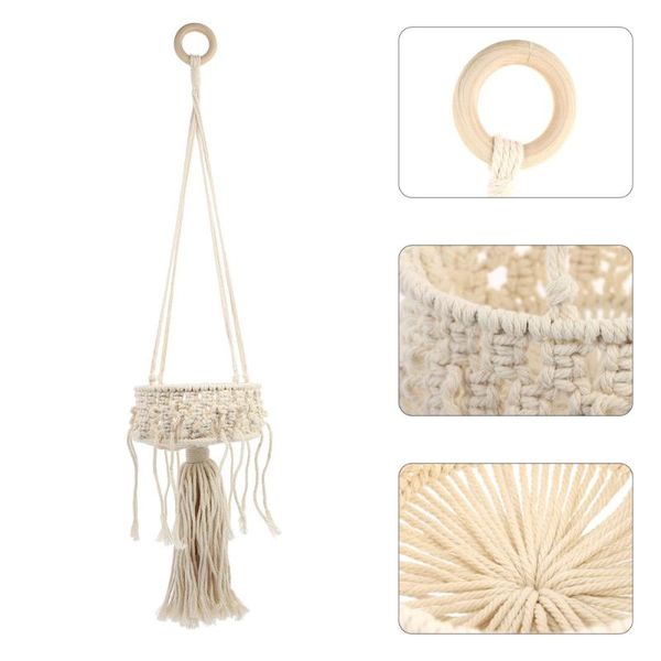 storage baskets 1 pc practical container stylish flowerpot hanger woven basket (beige)
storage baskets 1 pc practical container stylish flowerpot hanger woven basket (beige)