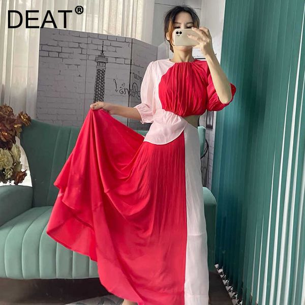 deat women patchwork hollow out dress round neck short sleeve arrivals lady fashion spring summer 11d1905 210709, Black;gray
deat women patchwork hollow out dress round neck short sleeve arrivals lady fashion spring summer 11d1905 210709, Black;gray