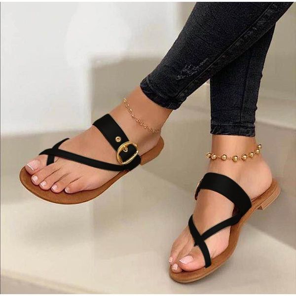 sandals mcckle women summer shoes clip toe casual buckle ladies slides fashion beach female flats slippers flip flops, Black
sandals mcckle women summer shoes clip toe casual buckle ladies slides fashion beach female flats slippers flip flops, Black