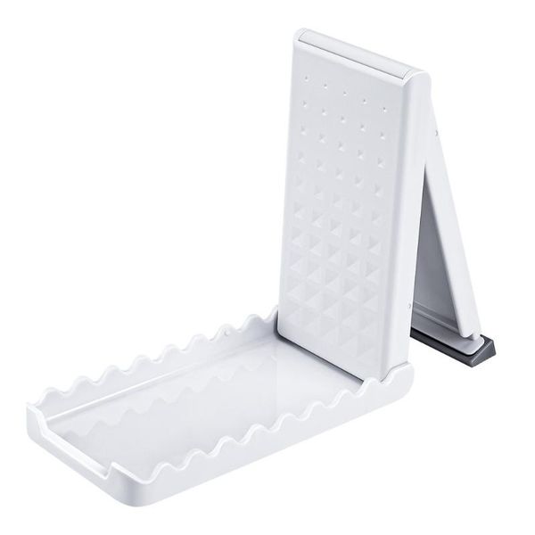 lid rest kitchen utensil organizer stand cooking tool multi functional storage rack & organization
lid rest kitchen utensil organizer stand cooking tool multi functional storage rack & organization