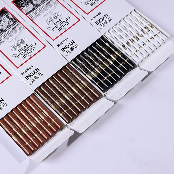 painting pens ni'oni's sketch color black and white charcoal high light painting pen student's hand-painted art suppli tool, Black;red
painting pens ni'oni's sketch color black and white charcoal high light painting pen student's hand-painted art suppli tool, Black;red