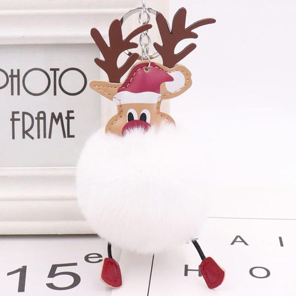 keychains cute christmas santa claus fur ball keychain fluffy rex pom holder women bag keyring charms pendant gift, Silver
keychains cute christmas santa claus fur ball keychain fluffy rex pom holder women bag keyring charms pendant gift, Silver