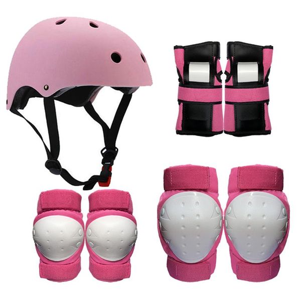 elbow & knee pads 1 set child roller-skate protection gear helmet car skating skiing roller protector sports protectors kit, Black;gray
elbow & knee pads 1 set child roller-skate protection gear helmet car skating skiing roller protector sports protectors kit, Black;gray