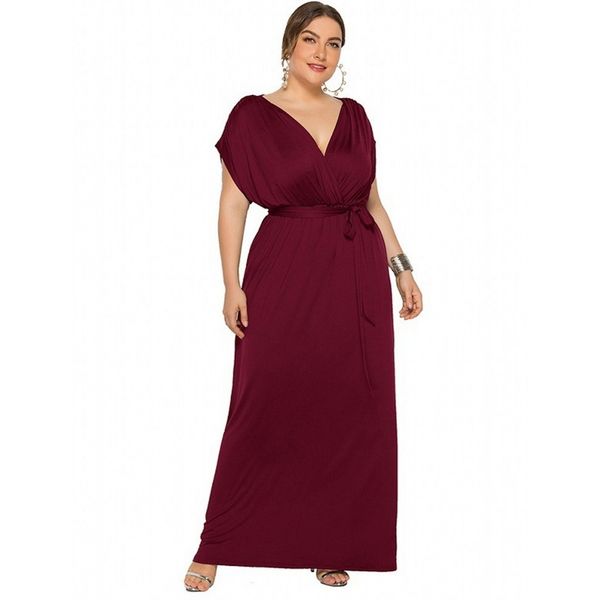 dresses 4xl plus loose casual deep v-neck large size 3xl maxi women flare sleeve hight waist evening party long dress, Black;gray
dresses 4xl plus loose casual deep v-neck large size 3xl maxi women flare sleeve hight waist evening party long dress, Black;gray