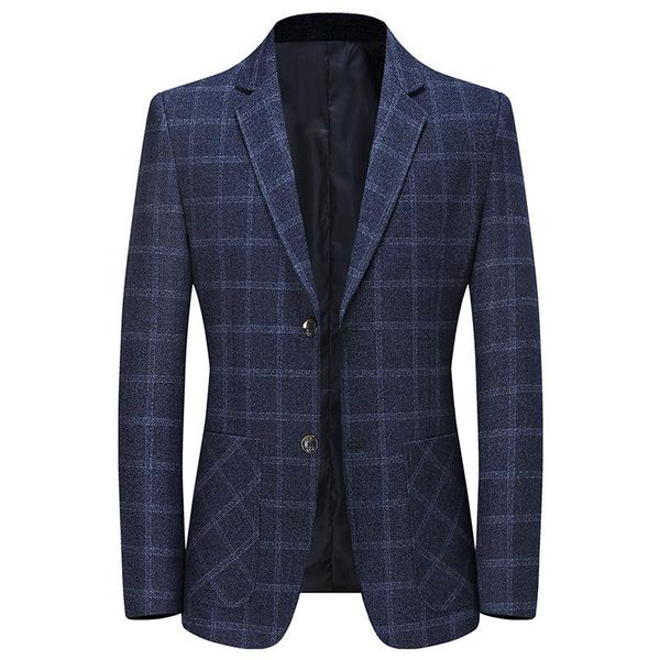 men's suits & blazers 2021 fashion brand men casual autumn plaid trend coats business wild coat male, White;black
men's suits & blazers 2021 fashion brand men casual autumn plaid trend coats business wild coat male, White;black