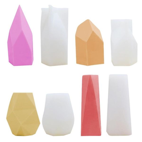 craft tools 3d geometric shaped simplicity model silicone candle mould for making cookie muffin baking tool dessert mold
craft tools 3d geometric shaped simplicity model silicone candle mould for making cookie muffin baking tool dessert mold
