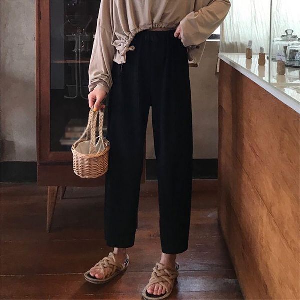 women's pants & capris summer women wide leg solid color thin nine-point drop straight fashion female casual, Black;white
women's pants & capris summer women wide leg solid color thin nine-point drop straight fashion female casual, Black;white