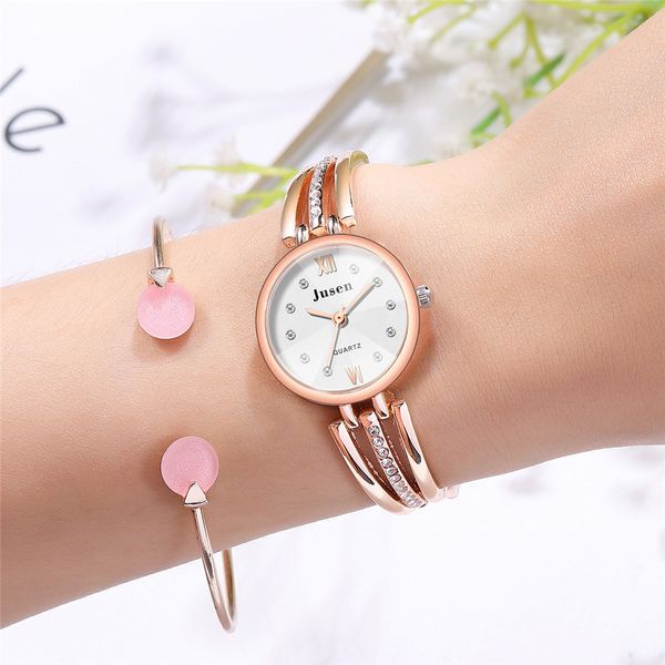 elegant watches for woman business outdoor creative personality ladies student diamond stainless steel strap small fashion designers bracele, Slivery;brown
elegant watches for woman business outdoor creative personality ladies student diamond stainless steel strap small fashion designers bracele, Slivery;brown