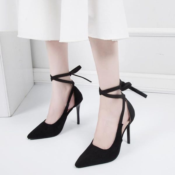 dress shoes spring 20211 style pointed toe high heel strap women's evening party zapatillas mujer, Black
dress shoes spring 20211 style pointed toe high heel strap women's evening party zapatillas mujer, Black