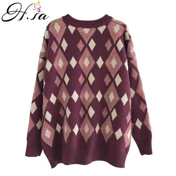 arrivals women spring knitwear and sweaters geomertric pull sweater oneck vintage outwear loose 210430, White;black
arrivals women spring knitwear and sweaters geomertric pull sweater oneck vintage outwear loose 210430, White;black