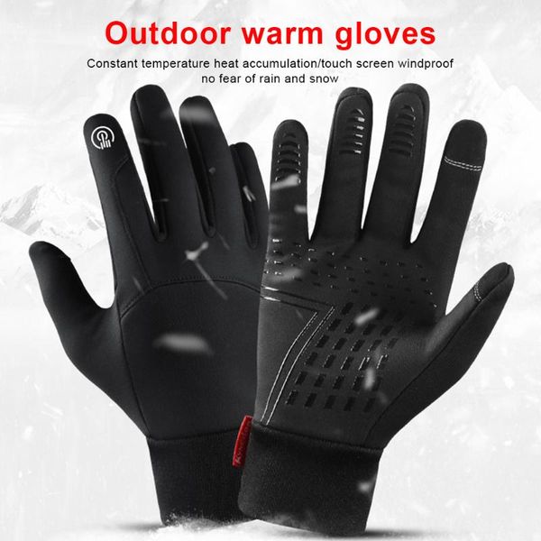 cycling gloves winter touch screen padded anti-slip palm waterproof windproof thermal glove for running driving outdoor, Black
cycling gloves winter touch screen padded anti-slip palm waterproof windproof thermal glove for running driving outdoor, Black