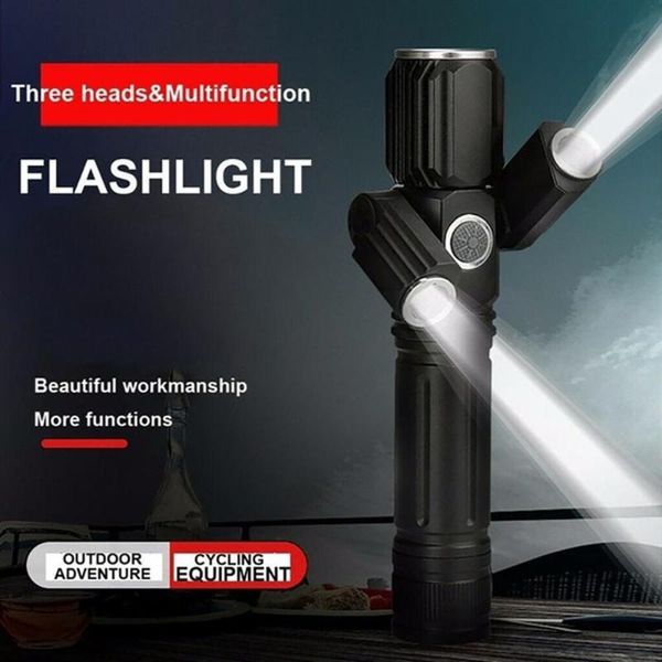 rotatable aluminum alloy glare black t6 led usb rechargeable outdoor riding tools 3 lamp holder #4jy03 flashlights torches
rotatable aluminum alloy glare black t6 led usb rechargeable outdoor riding tools 3 lamp holder #4jy03 flashlights torches