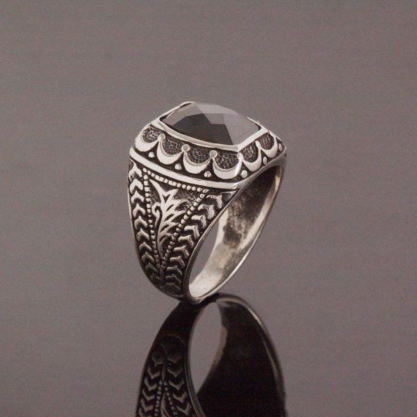 cluster rings 925 sterling black zircon stone silver ring fashion turkish premium quality handmade jawelery, Golden;silver
cluster rings 925 sterling black zircon stone silver ring fashion turkish premium quality handmade jawelery, Golden;silver