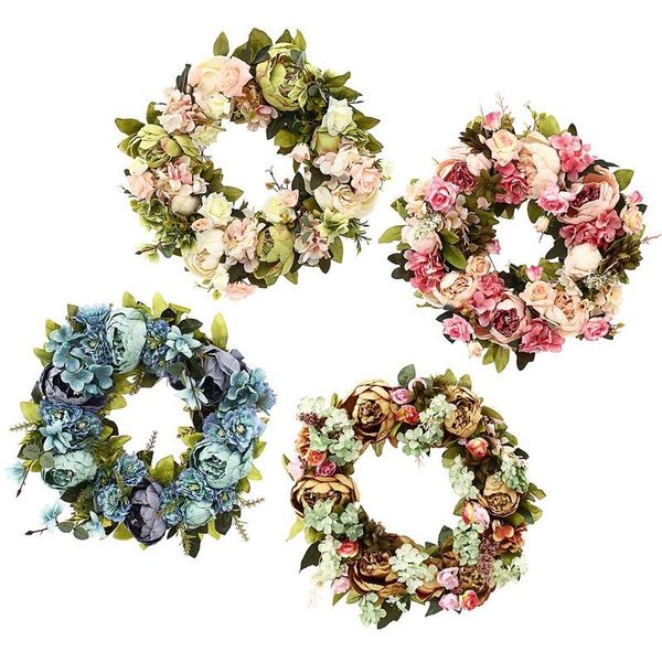 decorative flowers & wreaths artificial garland european lintel wall flower door wreath for wedding home christmas decoration
decorative flowers & wreaths artificial garland european lintel wall flower door wreath for wedding home christmas decoration