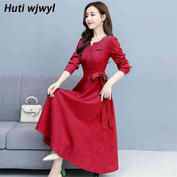vintage solid cotton linen midi dresses autumn winter 3xl plus size black dress women bodycon party red vestidos 210528, Black;gray
vintage solid cotton linen midi dresses autumn winter 3xl plus size black dress women bodycon party red vestidos 210528, Black;gray