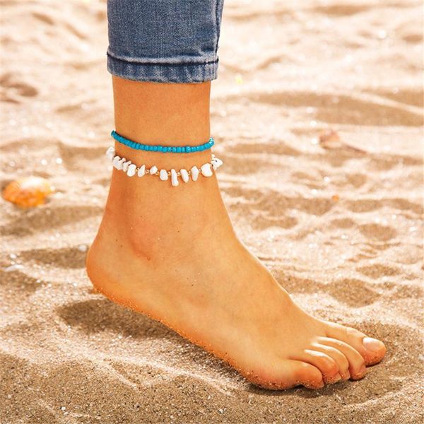 anklets bohemian natural stone ankelt for women charm beads anklet bracelet fashion beach ocean jewelry gifts, Red;blue
anklets bohemian natural stone ankelt for women charm beads anklet bracelet fashion beach ocean jewelry gifts, Red;blue