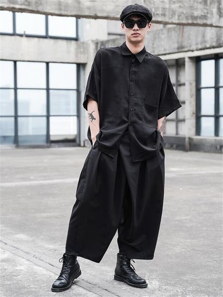 men's casual shirts short-sleeved shirt summer classic simple pocket backpack decoration daily leisure youth loose oversized, White;black
men's casual shirts short-sleeved shirt summer classic simple pocket backpack decoration daily leisure youth loose oversized, White;black