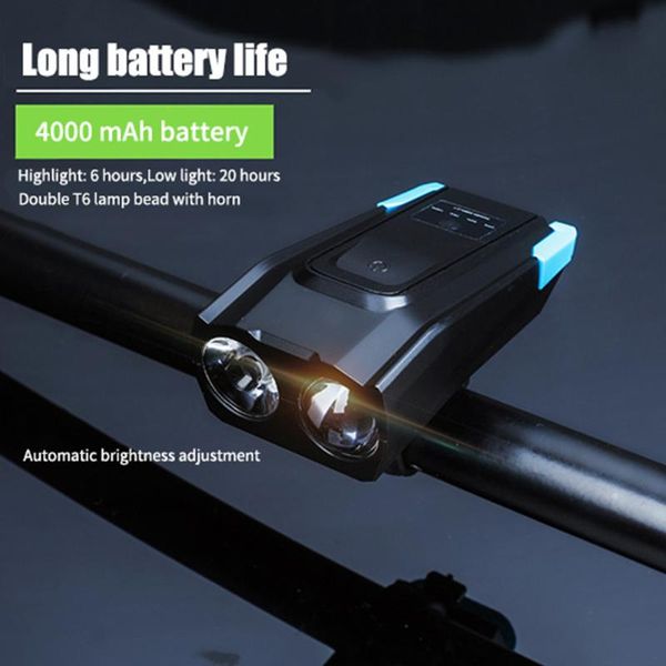 durable mtb bike double headlamp waterproof smart induction bicycle front headlights built-in 120db bell cycling equipment lights
durable mtb bike double headlamp waterproof smart induction bicycle front headlights built-in 120db bell cycling equipment lights