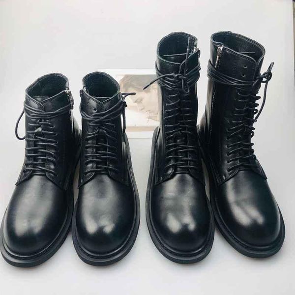 motorcycle boots women's new winter shoes genuine leather british style lace up ankle boots zapatos de mujer, Black
motorcycle boots women's new winter shoes genuine leather british style lace up ankle boots zapatos de mujer, Black