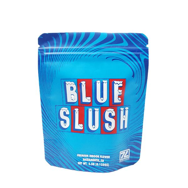 seven leaves blue slush empty mylar bags 3.5g 4*5 inch zip lock smell proof stand up edible packaging bag in stock
seven leaves blue slush empty mylar bags 3.5g 4*5 inch zip lock smell proof stand up edible packaging bag in stock