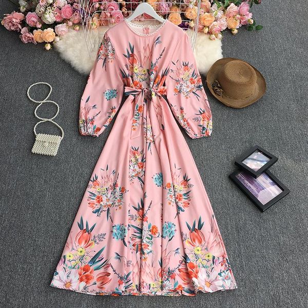 casual dresses women's spring autumn long sleeve o neck floral dress 2021 vintage holiday beach midi ladies streetwear vestidos, Black;gray
casual dresses women's spring autumn long sleeve o neck floral dress 2021 vintage holiday beach midi ladies streetwear vestidos, Black;gray