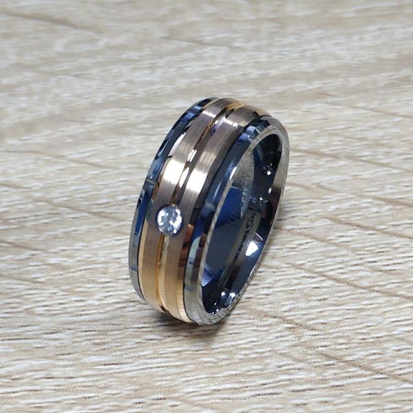 wedding rings wholesale 8mm men's tungsten carbide ring with cz stone rose gold silver color, Slivery;golden
wedding rings wholesale 8mm men's tungsten carbide ring with cz stone rose gold silver color, Slivery;golden