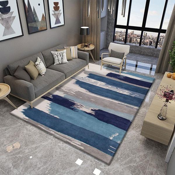 carpets 2021 european style geometric light luxury simple living room bedroom coffee table bedside household carpet floor mats