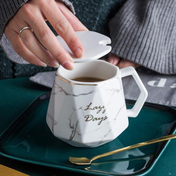 410ml diamond marble ceramic coffee mug with spoon and lid creative gold edge trim milk geometric cup gifts for friends mugs
410ml diamond marble ceramic coffee mug with spoon and lid creative gold edge trim milk geometric cup gifts for friends mugs