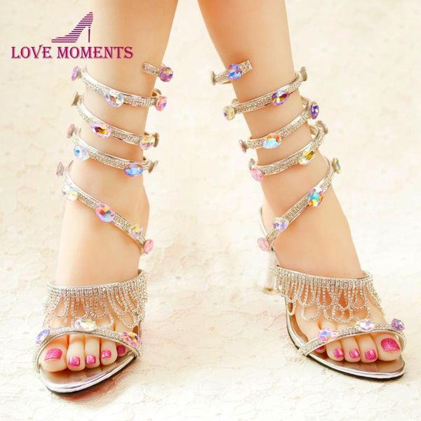 spring and summer sandals handmade rhinestone sneak shape ankle strap wedding shoes open toe sandalias zapatos mujer, Black
spring and summer sandals handmade rhinestone sneak shape ankle strap wedding shoes open toe sandalias zapatos mujer, Black