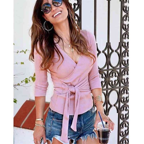 women's t-shirt european and american summer women v collar cross long sleeve waistband bow knit fdfa, White
women's t-shirt european and american summer women v collar cross long sleeve waistband bow knit fdfa, White
