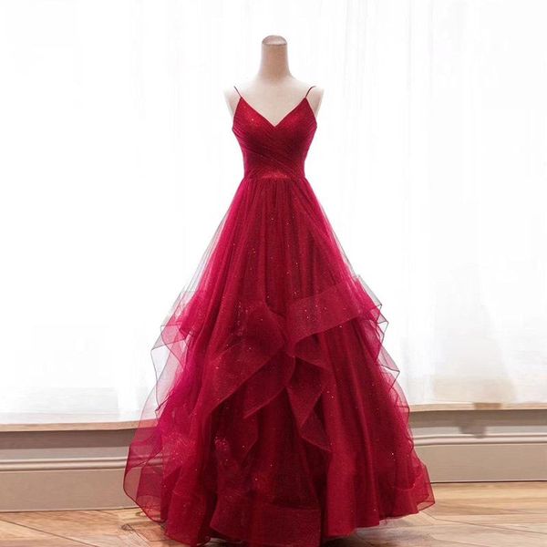 elegant burgundy sling zipper a-line long evening dress fashion banquet prom formal gown vestidos de noche cheongsam ethnic clothing, Red
elegant burgundy sling zipper a-line long evening dress fashion banquet prom formal gown vestidos de noche cheongsam ethnic clothing, Red