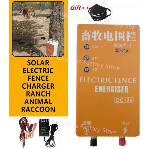 solar electric fence energizer charger high voltage pulse controller animal breeding pastor xsd-280b fencing, trellis & gates
solar electric fence energizer charger high voltage pulse controller animal breeding pastor xsd-280b fencing, trellis & gates