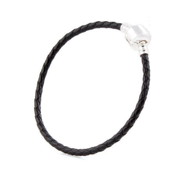 charm bracelets black genuine leather bracelet beads chain diy fit metal alloy glass european big hole christmas gift, Golden;silver
charm bracelets black genuine leather bracelet beads chain diy fit metal alloy glass european big hole christmas gift, Golden;silver