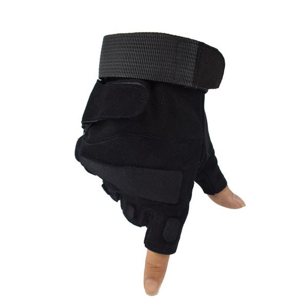 sports gloves military armed anti-skid half finger sport tactical hunting fingerless hiking, Black
sports gloves military armed anti-skid half finger sport tactical hunting fingerless hiking, Black