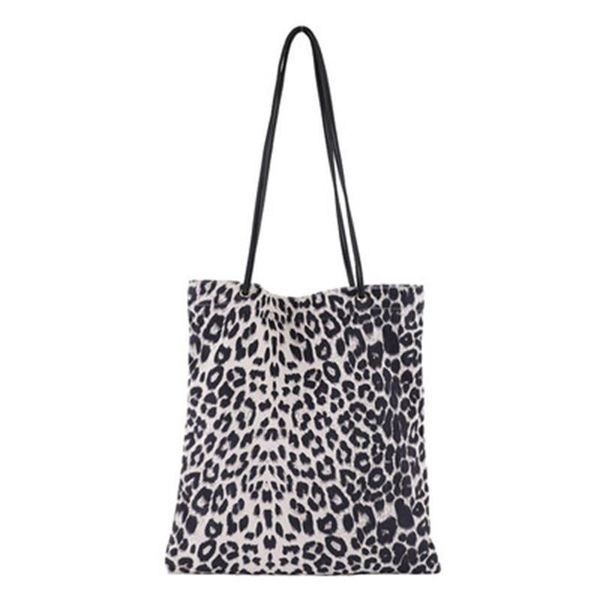 evening bags leopard print canvas bag women shoulder casual tote shopping large capacity
evening bags leopard print canvas bag women shoulder casual tote shopping large capacity