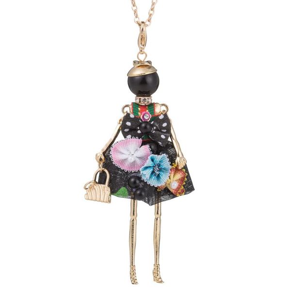 pendant necklaces girl doll cute long chain necklace black women baby bow knot pearl colorful princess fashion brand jewelry, Silver
pendant necklaces girl doll cute long chain necklace black women baby bow knot pearl colorful princess fashion brand jewelry, Silver