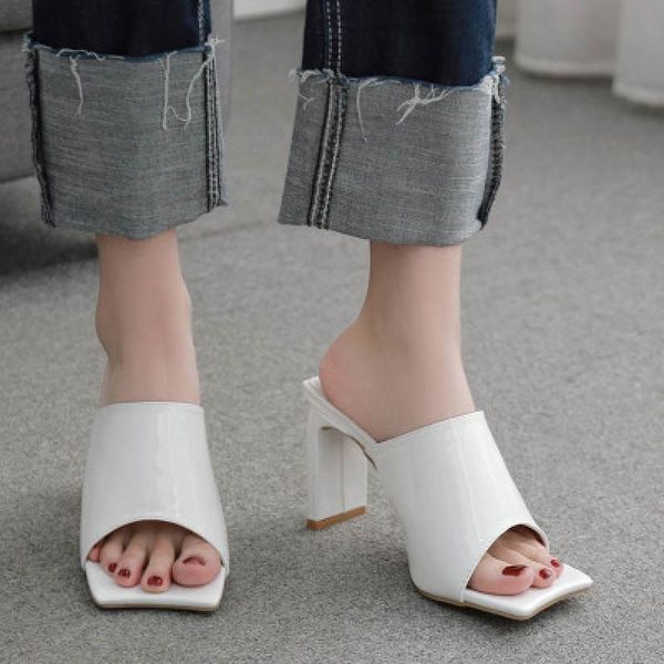 sandals summer fashion 2021 womens pumps cozy soild color 10cm open toe flip flop outdoor party female heels sandal, Black
sandals summer fashion 2021 womens pumps cozy soild color 10cm open toe flip flop outdoor party female heels sandal, Black