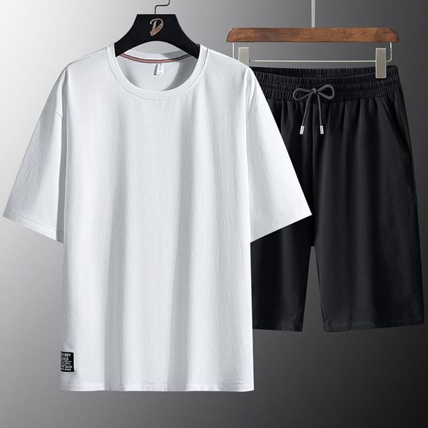 men's tracksuits plus size summer tracksuit men short sleeve t-shirts+shorts solid cotton 2 piece sets sportswear casual sweat suits 8x, Gray
men's tracksuits plus size summer tracksuit men short sleeve t-shirts+shorts solid cotton 2 piece sets sportswear casual sweat suits 8x, Gray