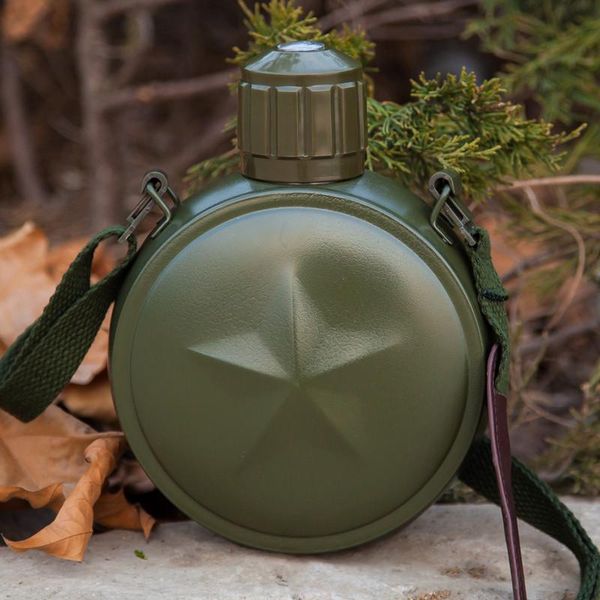 water bottle outdoor sports stainless steel army fan kettle camping fitness portable large capacity double-layer insulation leakproof
water bottle outdoor sports stainless steel army fan kettle camping fitness portable large capacity double-layer insulation leakproof