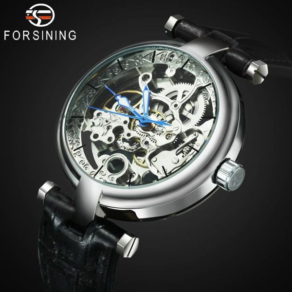 wristwatches forsining fashion automatic mechanical watch men women watches skeleton dial leather strap couple wristwatch, Slivery;brown
wristwatches forsining fashion automatic mechanical watch men women watches skeleton dial leather strap couple wristwatch, Slivery;brown